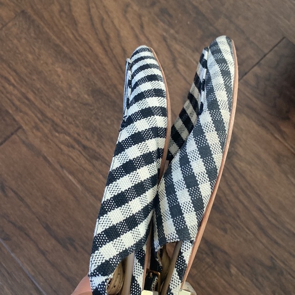 🤑5 for $25🤑 Women's Talbots Poppy Pointed Toe Slingback Gingham US Size 6.5 - Picture 9 of 9